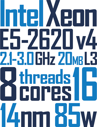 پردازنده سرور Intel Xeon Processor E5-2620 v4