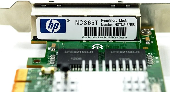 کارت شبکه HPE NC365T 4-Port