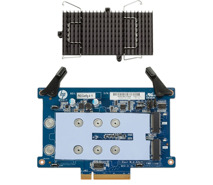 مبدل M2 به PCIe در سرور HP