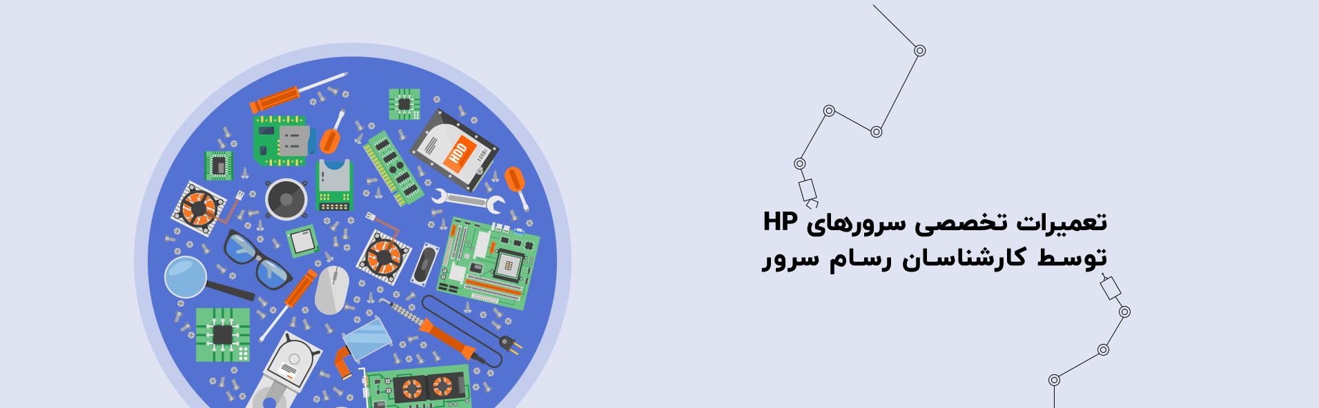 تعمیر سرور HP