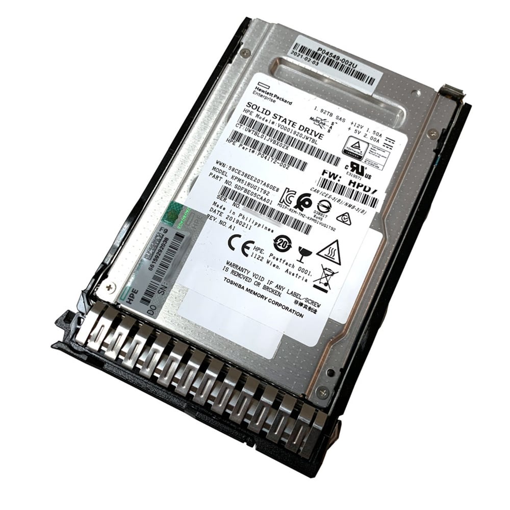 اس اس دی HPE 1.92TB SAS 12G SSD