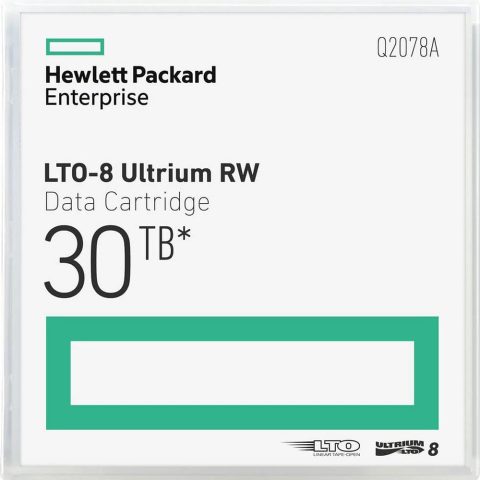 HPE LTO-8 Ultrium RW 30TB