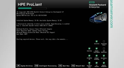 تاثیر به‌روزرسانی فریمور در کارایی و پایداری سرورهای HP