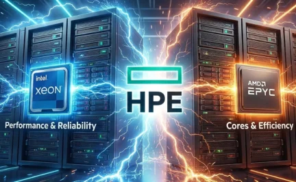 مقایسه Intel Xeon و AMD EPYC در سرورهای HPE (بررسی فنی و بنچمارک واقعی) مقایسه Intel Xeon و AMD EPYC در سرورهای HPE (بررسی فنی و بنچمارک واقعی)