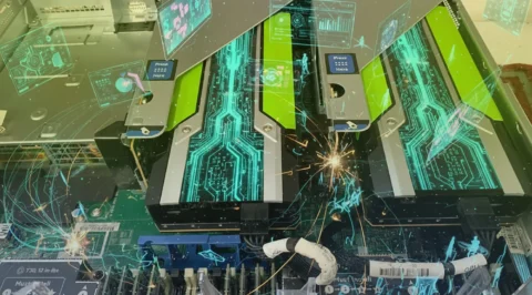 کارت گرافیک سرور چیست؟ راهنمای کامل GPU Server و کاربردهای آن کارت گرافیک سرور چیست؟ راهنمای کامل GPU Server و کاربردهای آن