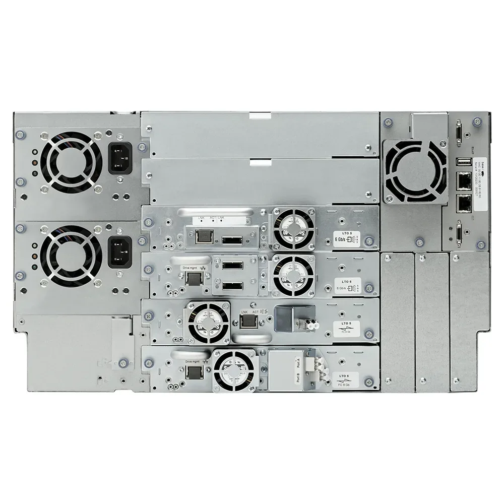 نمای پشت HPE Storage MSL6480 Tape Library