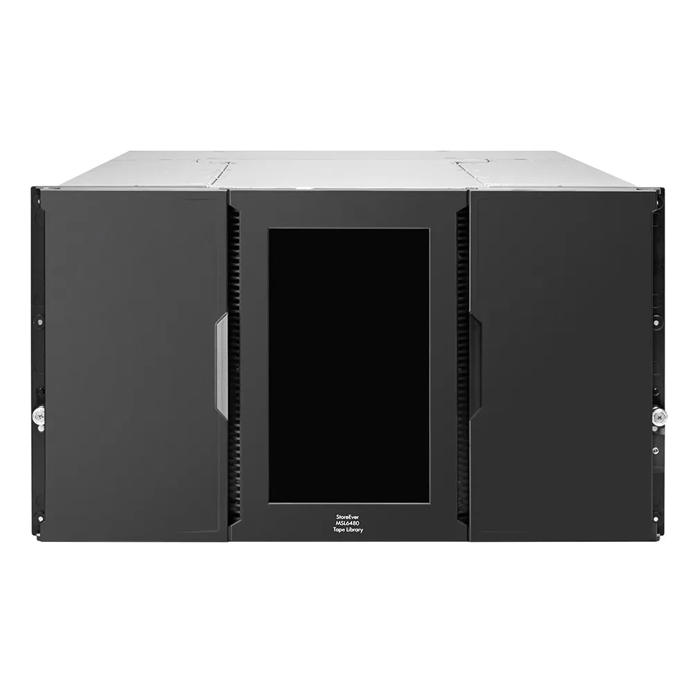 نمای جلوی ذخیره ساز HPE Storage MSL6480 Tape Library