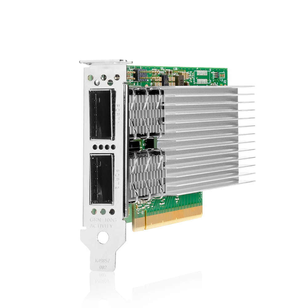کارت شبکه HPE Intel E810-CQDA2 100Gb 2-Port QSFP28 P21112-B21